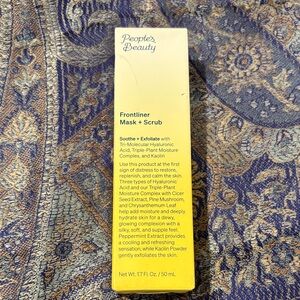 People's Beauty Frontliner Mask + Scrub